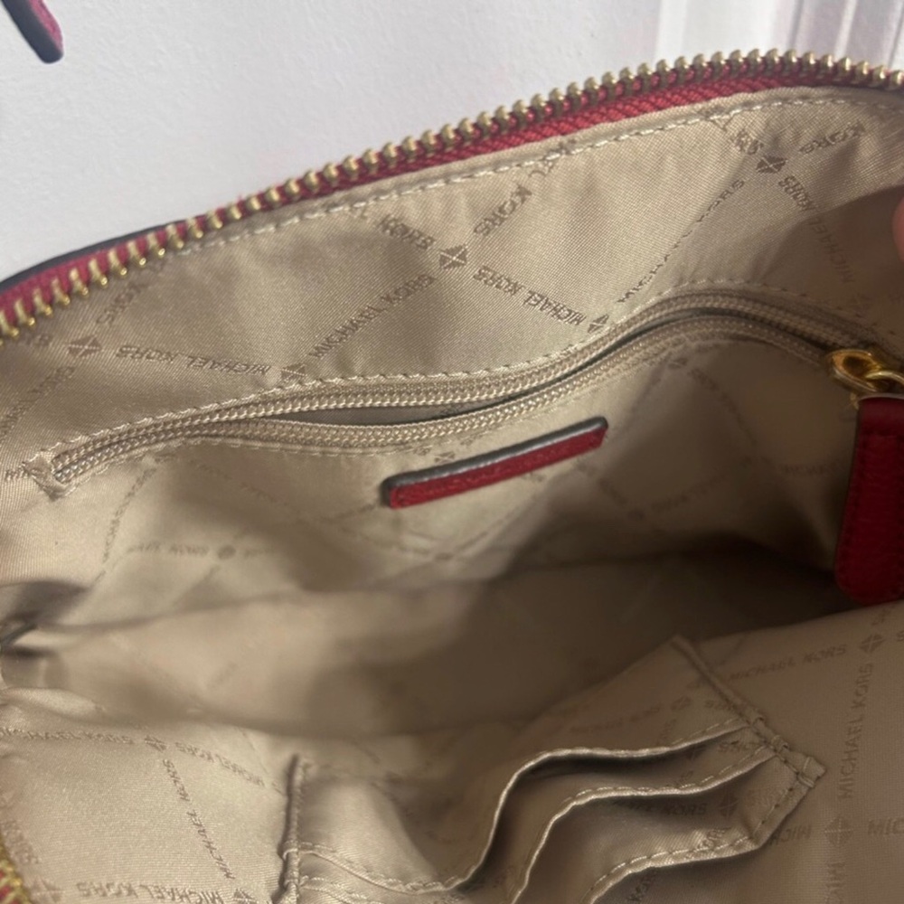 Michael Kors Red Crossbody! - Picture 3 of 3